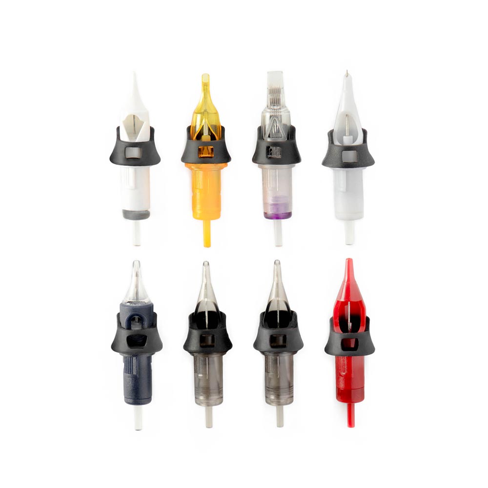 Peak Contour Cartridge Finger Grips — Box of 50 (fitment on example cartridges)