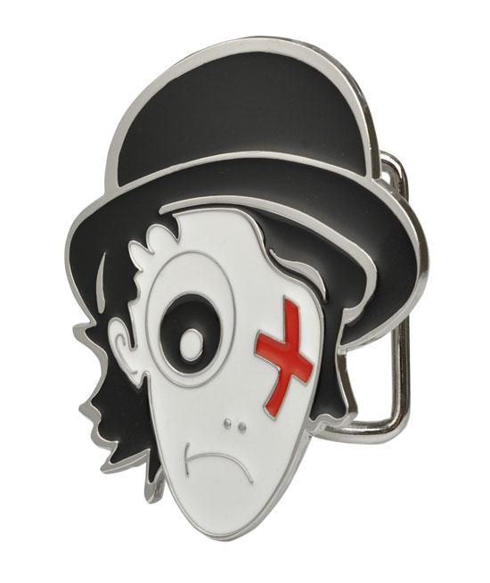 Groovy Guy Enamel Belt Buckle - Monster Steel