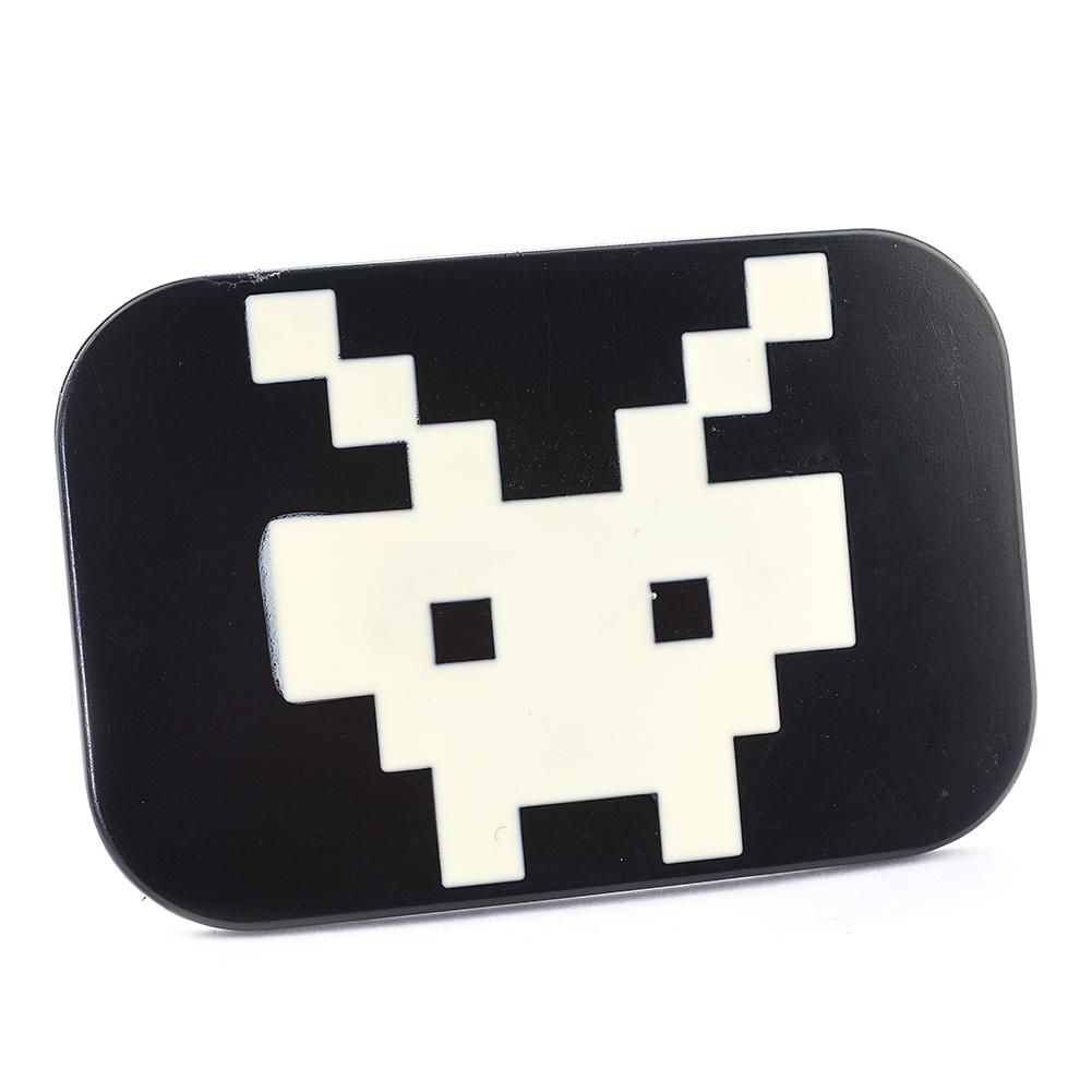 BLACK Video Game Arcade Icon Belt Buckle