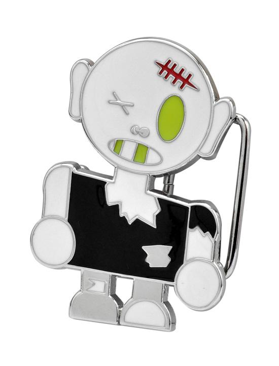 Zombie Boy Belt Buckle Walking Dead Fun - Monster Steel