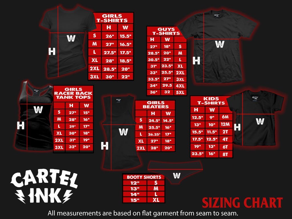 Cartel Ink Men's Black 100% Cotton Crew Neck T-Shirt - Borracho - Monster Steel