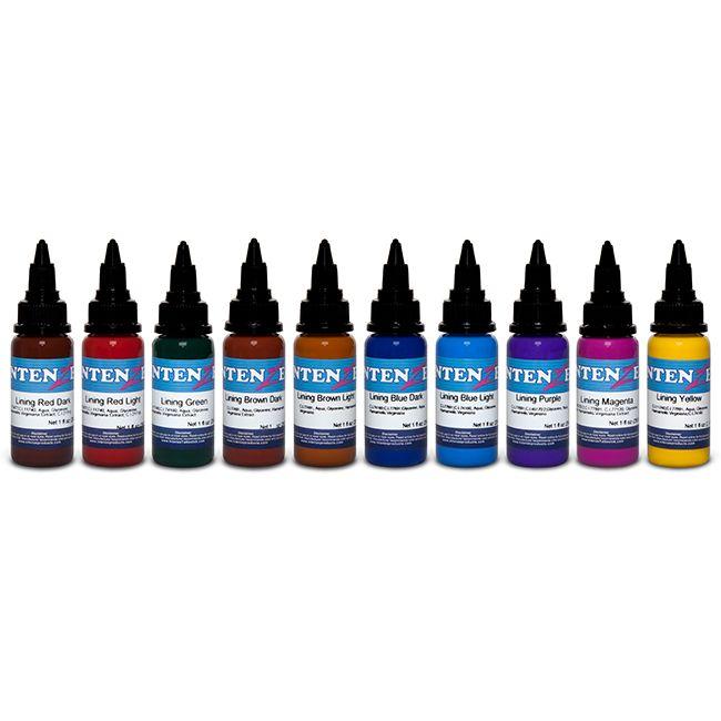 Intenze Tattoo Ink - Lining Dark Red - Monster Steel