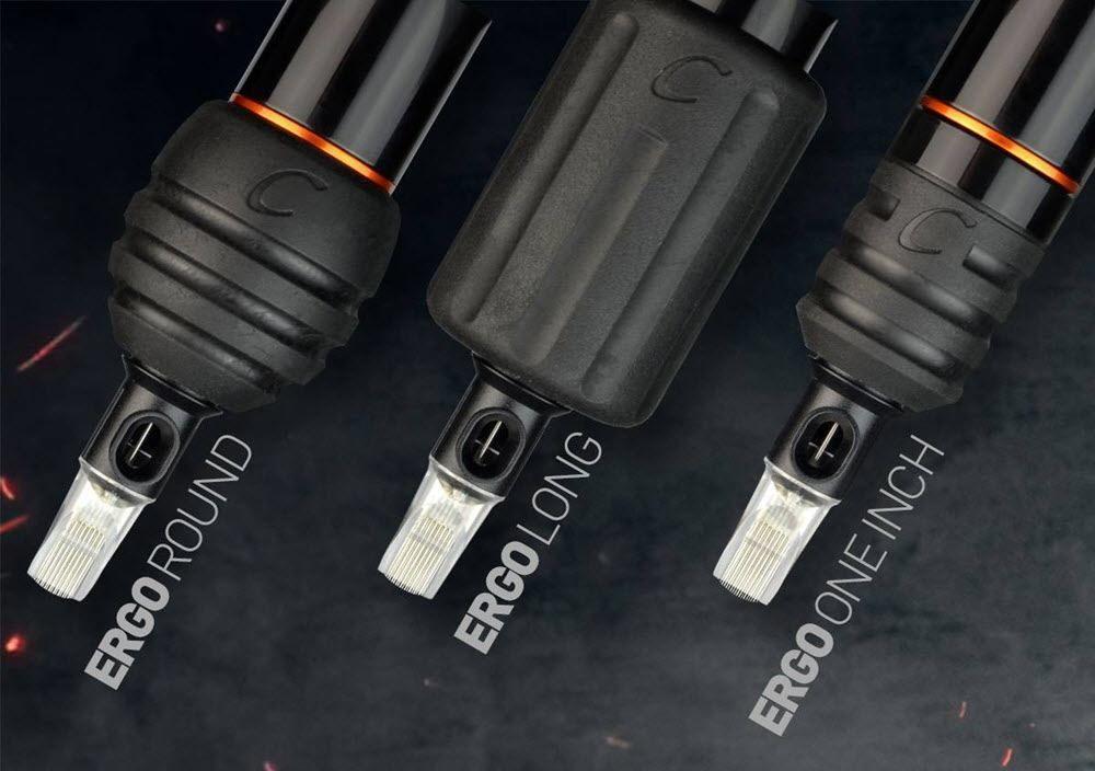 Box of 6 Ergo Round Disposable Grips - Cheyenne - Monster Steel