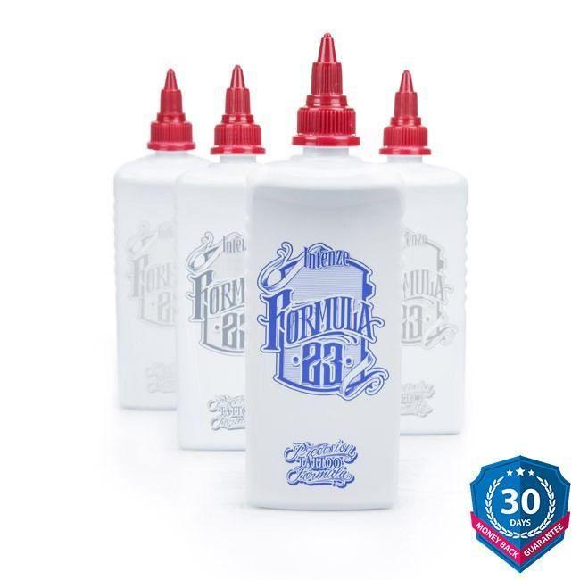 Formula 23 Shading Series — Intenze Tattoo Ink — Set of Four 10oz Bottles - Monster Steel