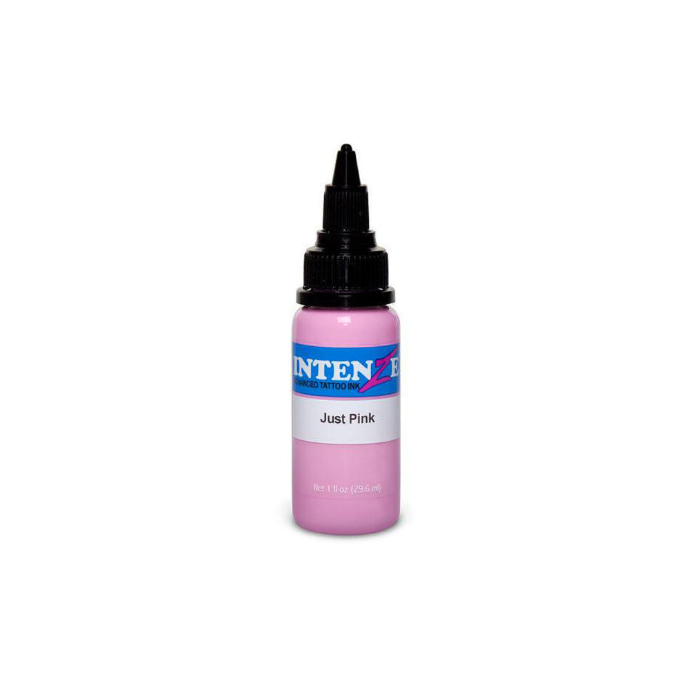 1oz Bottle of Intenze Ink Just Pink, full