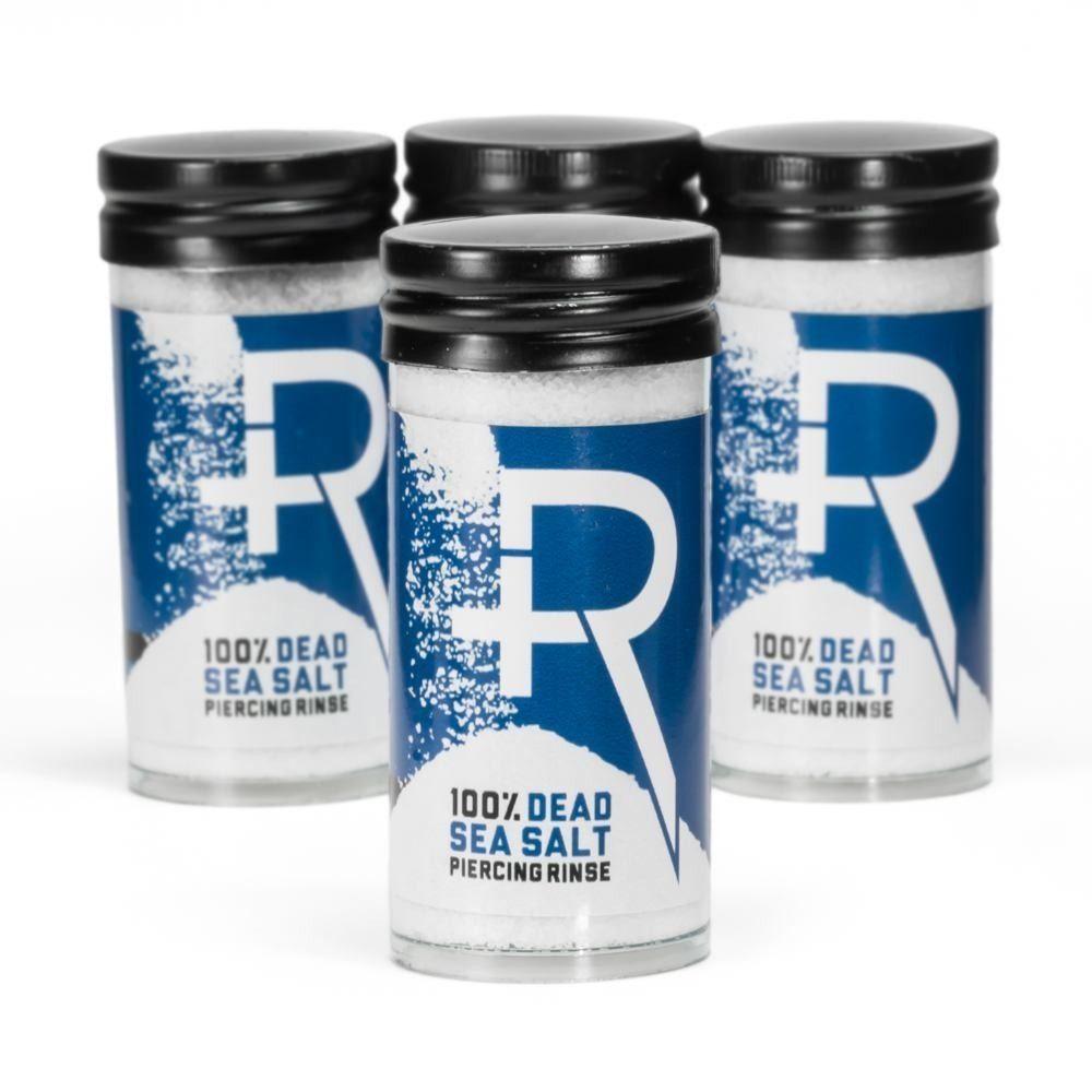 Recovery Aftercare Sea Salt and Tea Tree Oil Combo - Piercing Aftercare System - Monster Steel