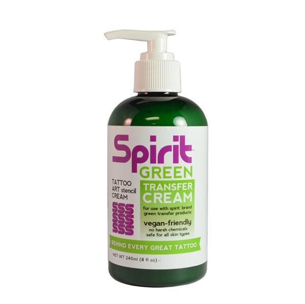Spirit™ Green Transfer Cream for Green Stencil Supplies 8oz - Monster Steel