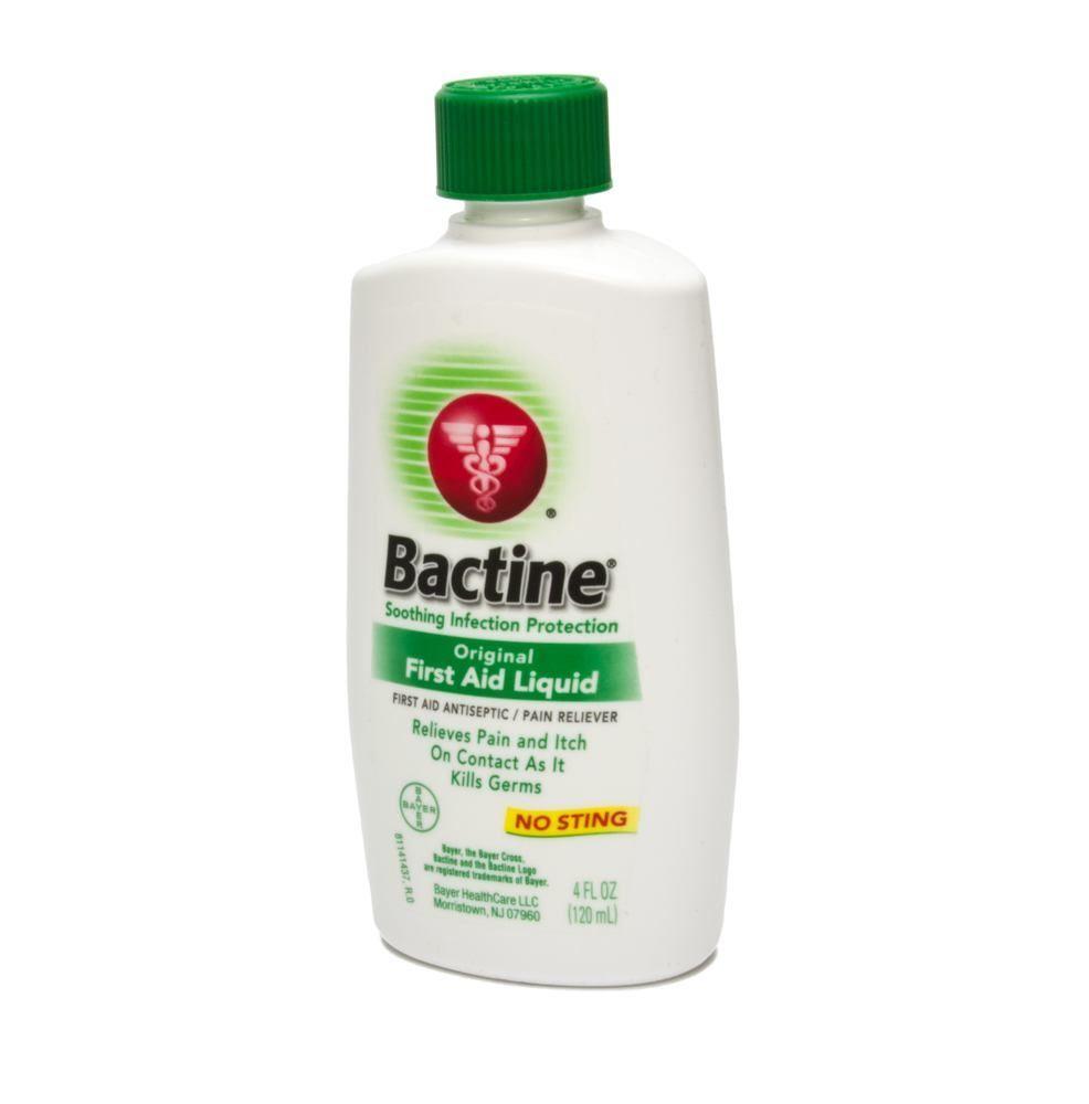 Bactine 4oz. Squeeze Bottle - First Aid Anesthetic & Antiseptic - Monster Steel
