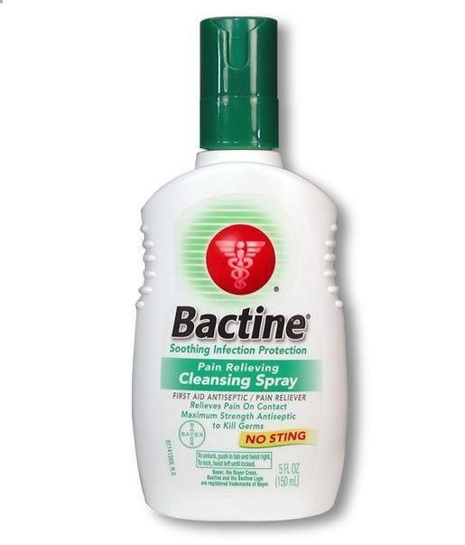 Bactine Anesthetic & Antiseptic 5oz Spray Bottle - Monster Steel
