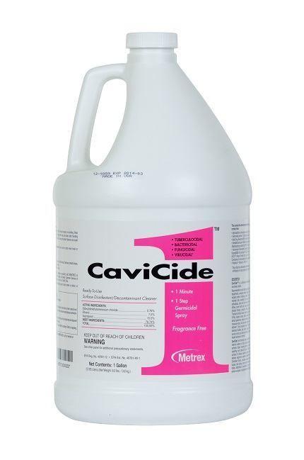 CaviCide1 1 Gallon Bottle Surface Disinfectant - Monster Steel