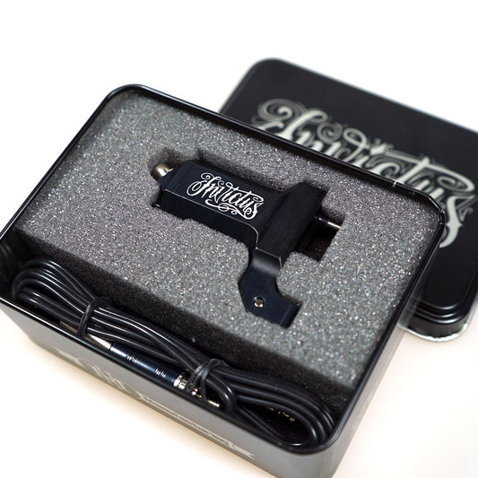 HM Invictus 3.4mm Stroke Micro Glide Rotary Tattoo Machine - Monster Steel