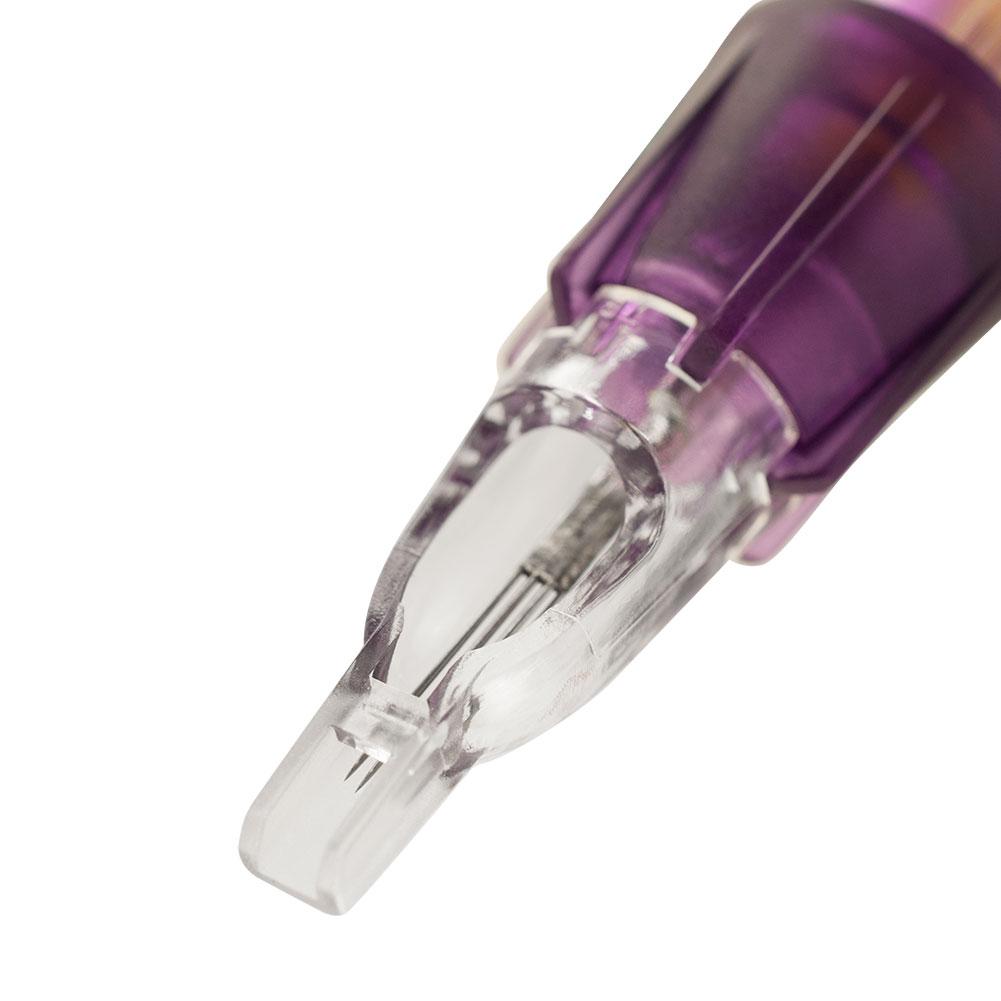 Color Lock Tattoo Needle Cartridges | Open Tip | Box of 10 - Monster Steel