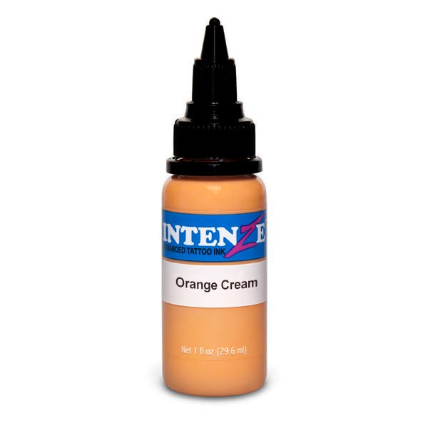 Intenze Tattoo Ink - Orange Cream - Pick Size - Monster Steel