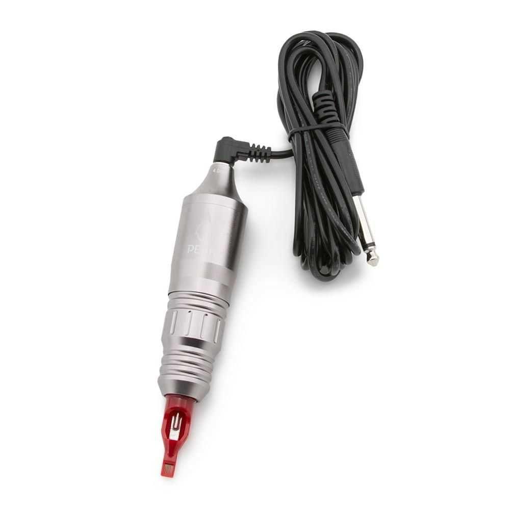 Peak Kyan Pen Rotary Tattoo Machine - Silver - Monster Steel