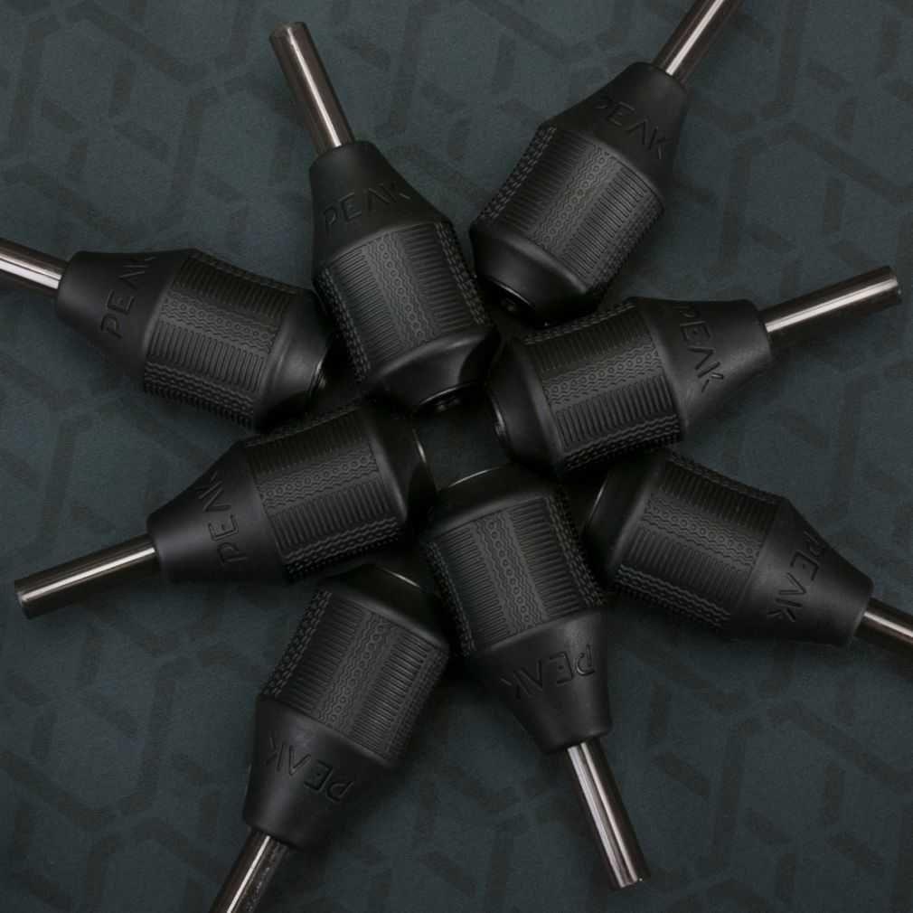 Peak Obsidian Disposable Needle Cartridge Grips – Box of 24 - Monster Steel