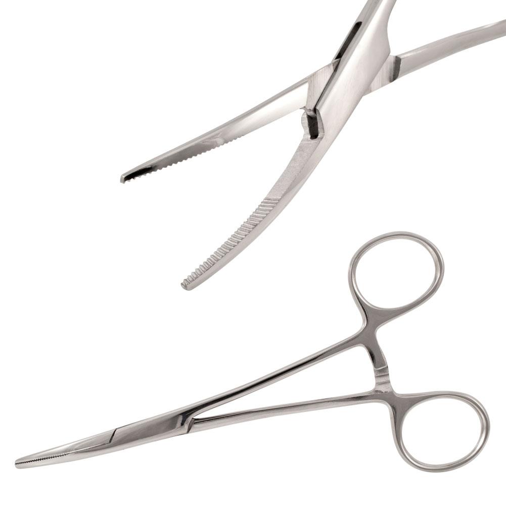 Curved Hemostat 5-1/2" Forceps - Monster Steel