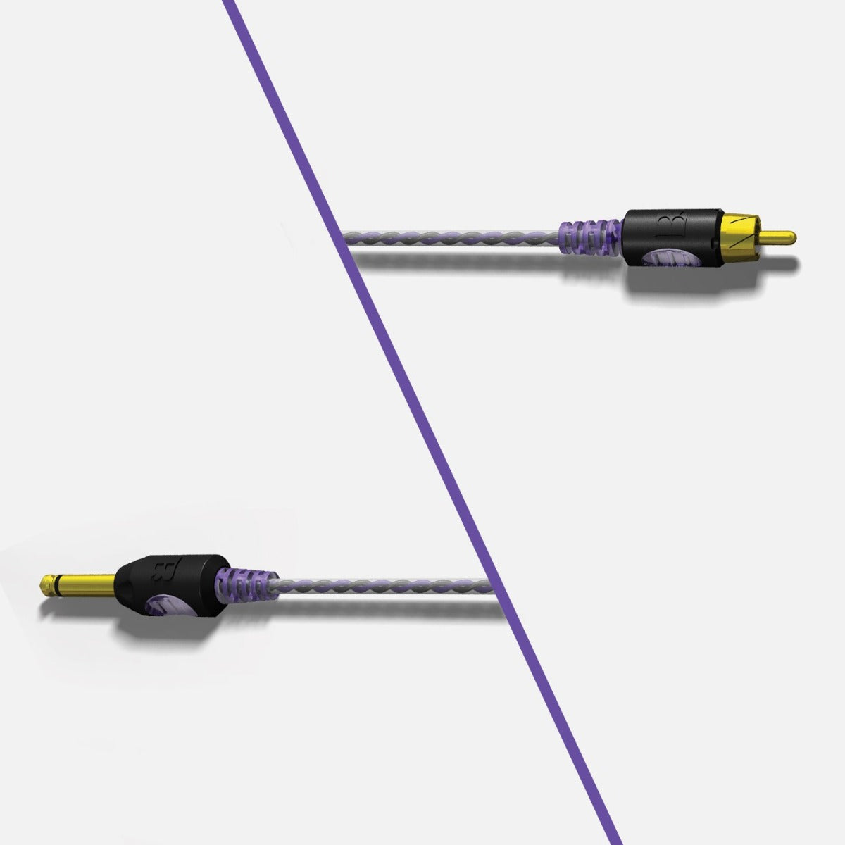Bishop Purple 7’ Long RCA Cord Promo