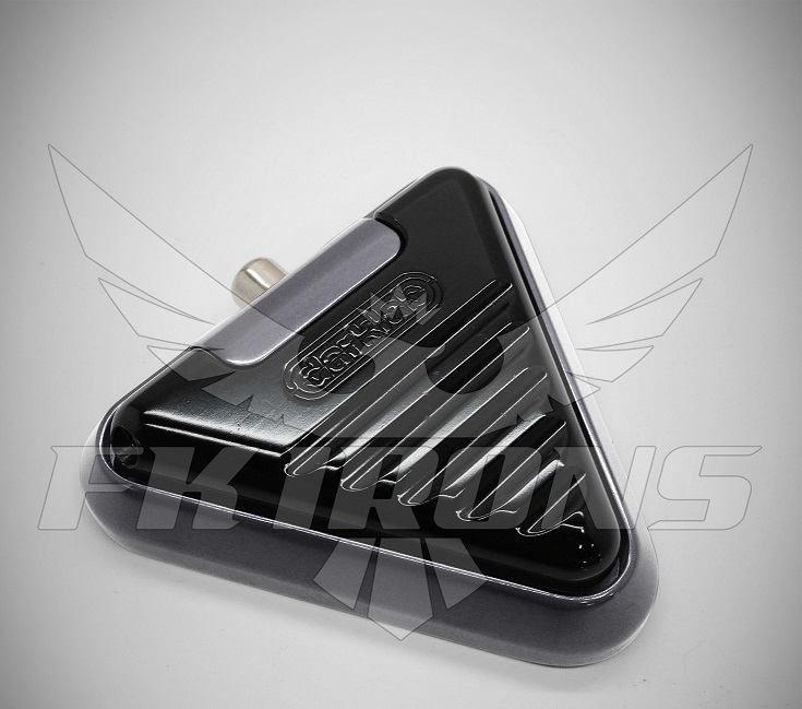 FK Irons Darklab Delta Gunmetal Footswitch - Monster Steel