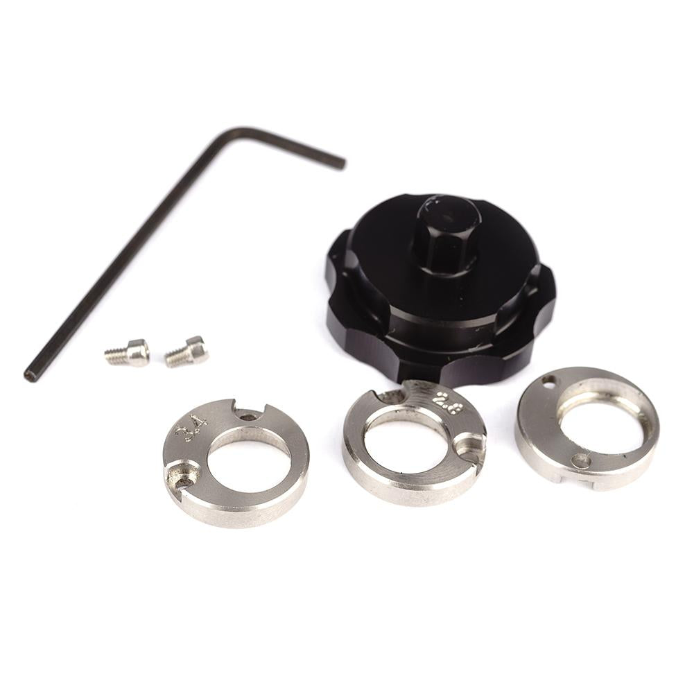 Single | FK Irons | Tattoo Machine Part-Direkt Stroke Kit | Black | N/A - Monster Steel