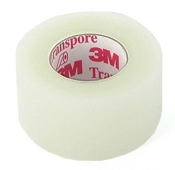 Case of 1"-Wide Roll of 3M Transpore Plastic Surgical Tape