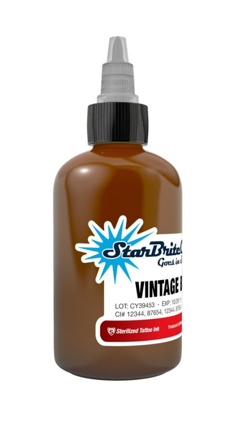 Starbrite Vintage Brown Bottle