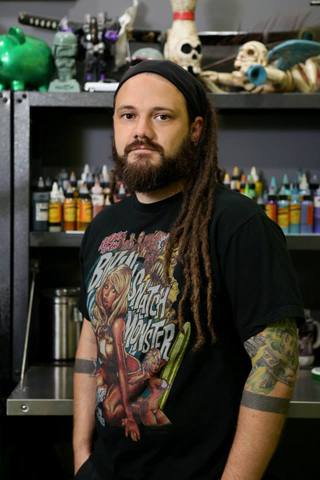 Local Artist of the Month JR Linton, owner of Ink and Pistons Tattoo Shop