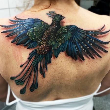 Look ... It's a Bird ... It's a Tattoo ... It's Moving !