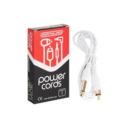 Darklab 6’ Straight RCA Cable — White - Monster Steel