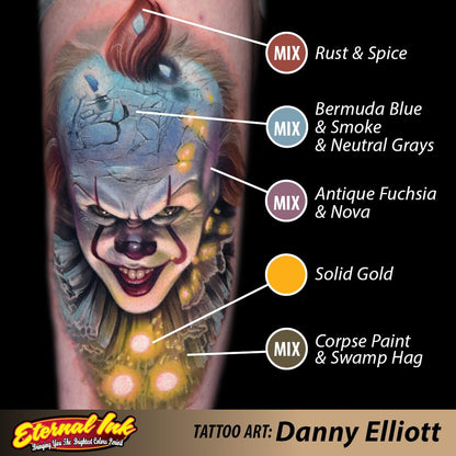 Eternal Tattoo Ink - Solid Gold - Monster Steel