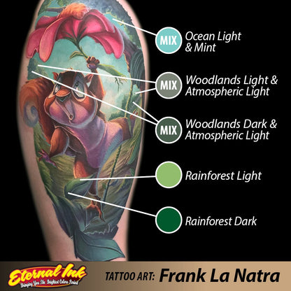 Eternal Tattoo Ink - Pepto Pink - Monster Steel