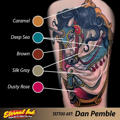 Eternal Tattoo Ink - Caramel - Monster Steel