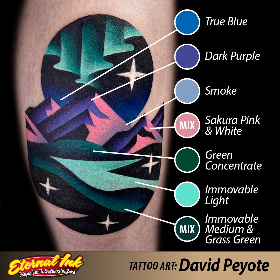 Eternal Tattoo Ink  Periwinkle