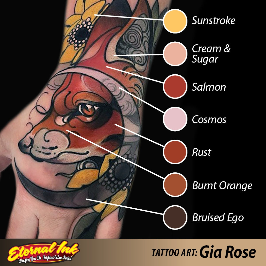Eternal Tattoo Ink - Burnt Orange