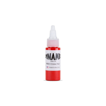 Dynamic Tattoo Ink | Chinese Red | 1oz - Monster Steel