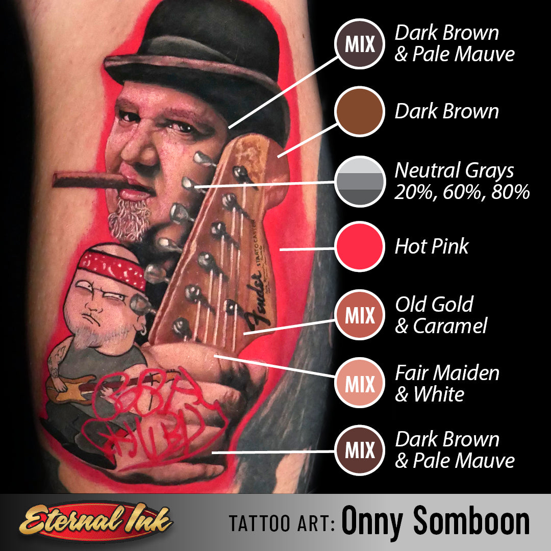 Eternal Tattoo Ink - Dark Brown