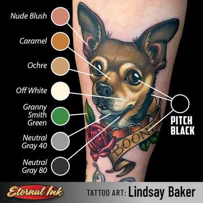 Eternal Tattoo Ink - Caramel - Monster Steel