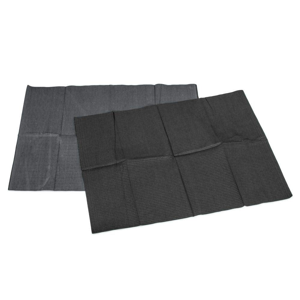 Saferly Medical Black Dental Bibs — 13” x 18” — Case of 500 - Monster Steel