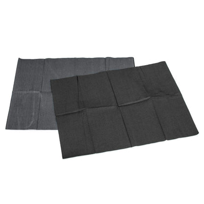 Saferly Medical Black Dental Bibs — 13” x 18” — Case of 500 - Monster Steel