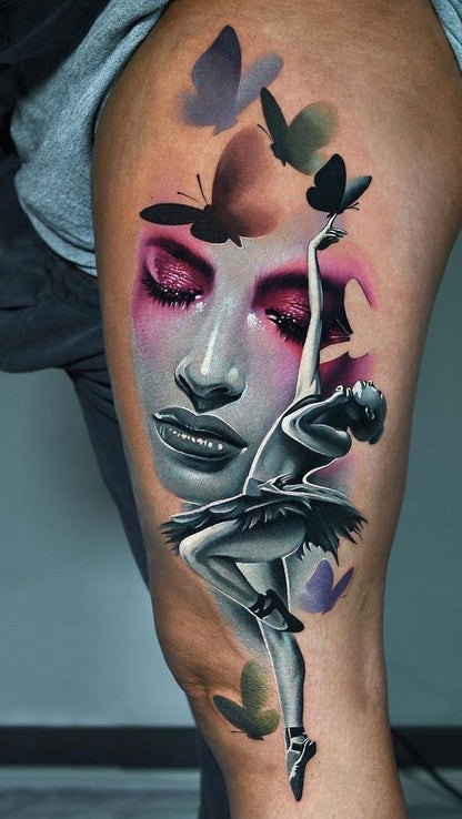 A.D. Pancho Pastel Greys Set — World Famous Tattoo Ink — Pick Size - Monster Steel