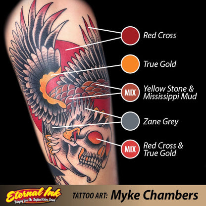 Eternal Tattoo Ink - True Gold - Monster Steel