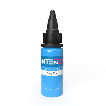 Intenze Tattoo Ink - Baby Blue - Pick Size - Monster Steel