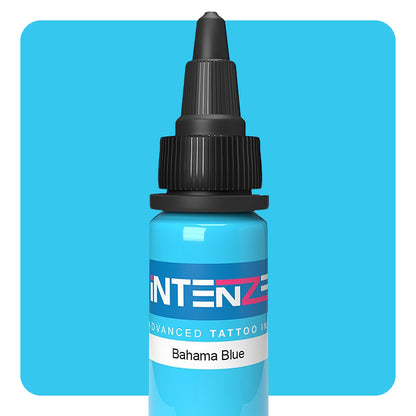 Intenze Tattoo Ink - Bahama Blue - Pick Size - Monster Steel