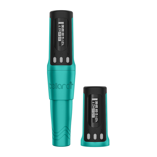 Microbeau Bellar Air Wireless PMU Machine — 3.0mm Microbeau Blue with 2 Batteries - Monster Steel