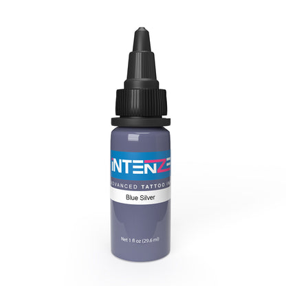 Intenze Tattoo Ink - Blue Silver - Pick Size - Monster Steel