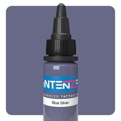 Intenze Tattoo Ink - Blue Silver - Pick Size - Monster Steel