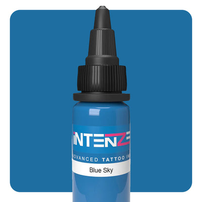 Intenze Tattoo Ink - Blue Sky - Pick Size - Monster Steel