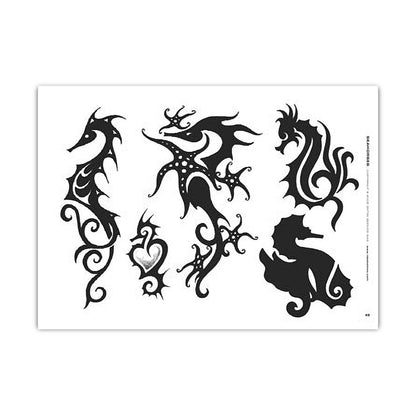 Tattoo Professionist #03 — Tribal Animals — Softcover Book - Monster Steel