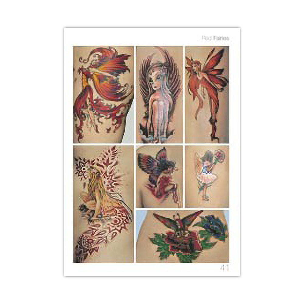 Tattoo Photos Book #1 — Angels and Fairies  — Softcover Book
