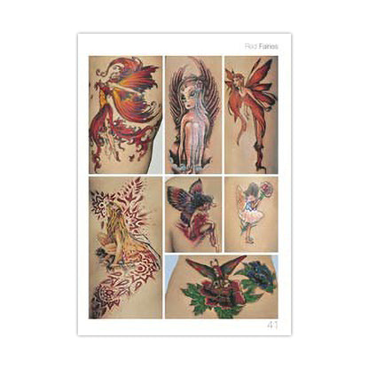 Tattoo Photos Book #1 — Angels and Fairies  — Softcover Book - Monster Steel