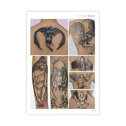 Tattoo Photos Book #1 — Angels and Fairies  — Softcover Book - Monster Steel